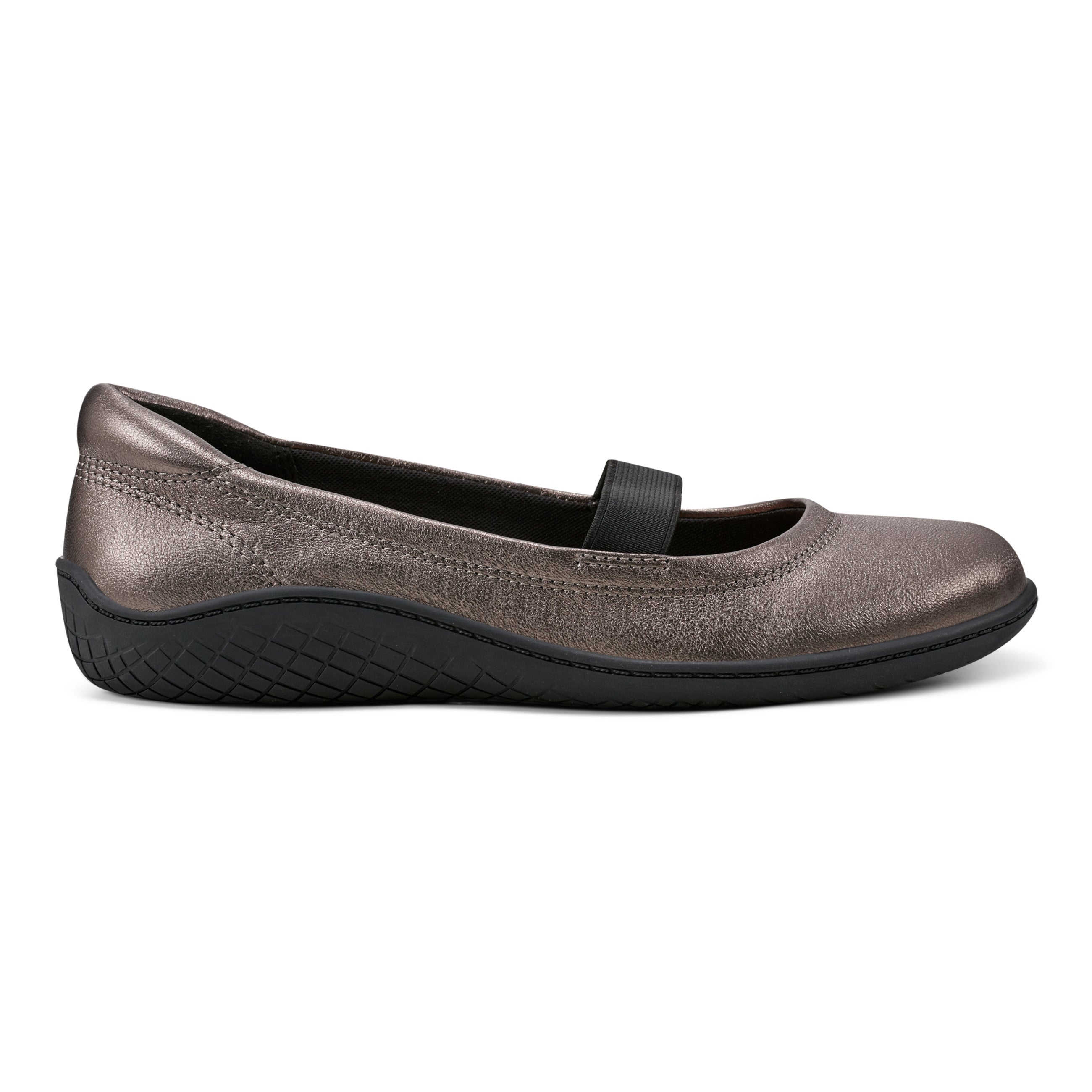 Golden Mary Jane Casual Ballet Flats