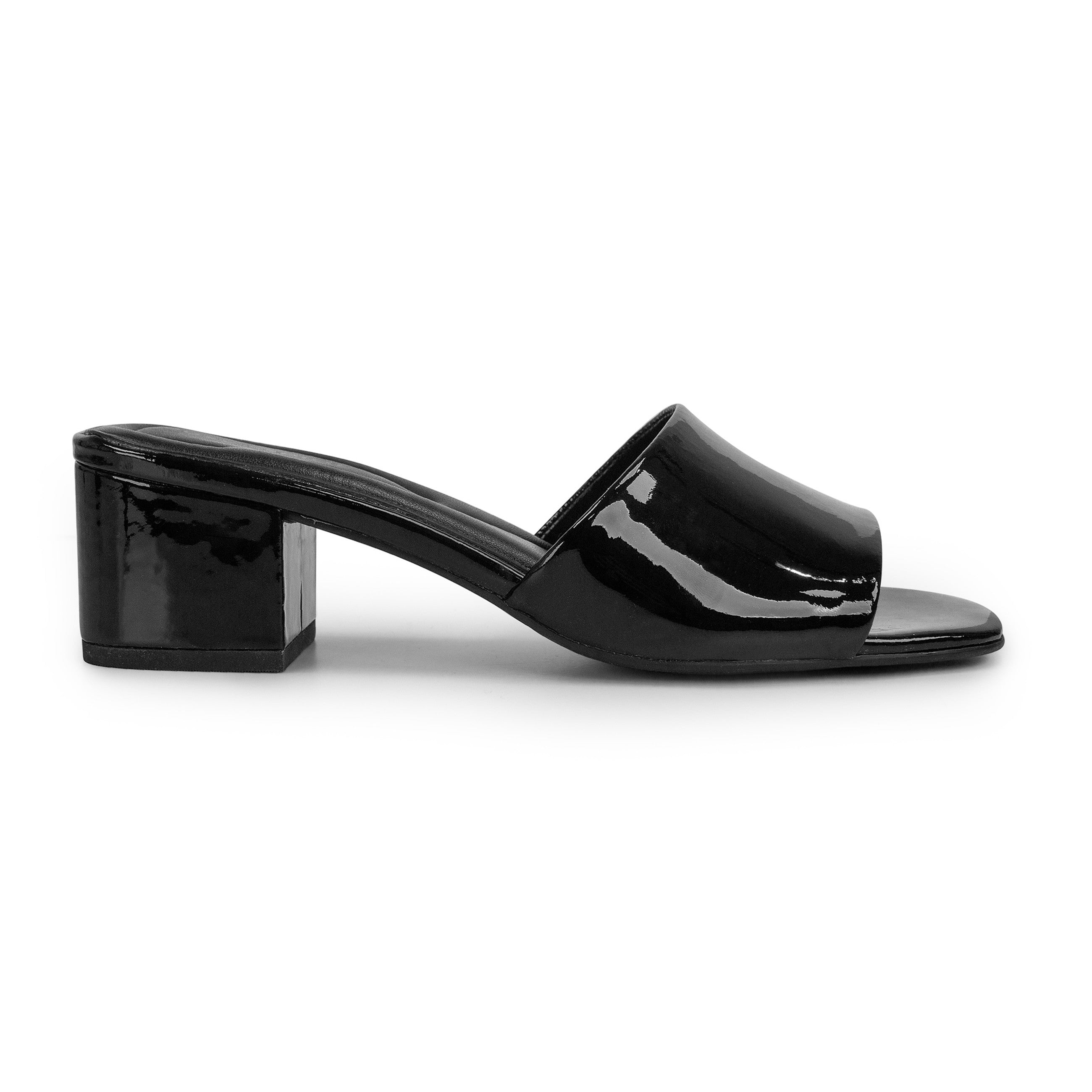 Fiora Block Heel Slide Sandals