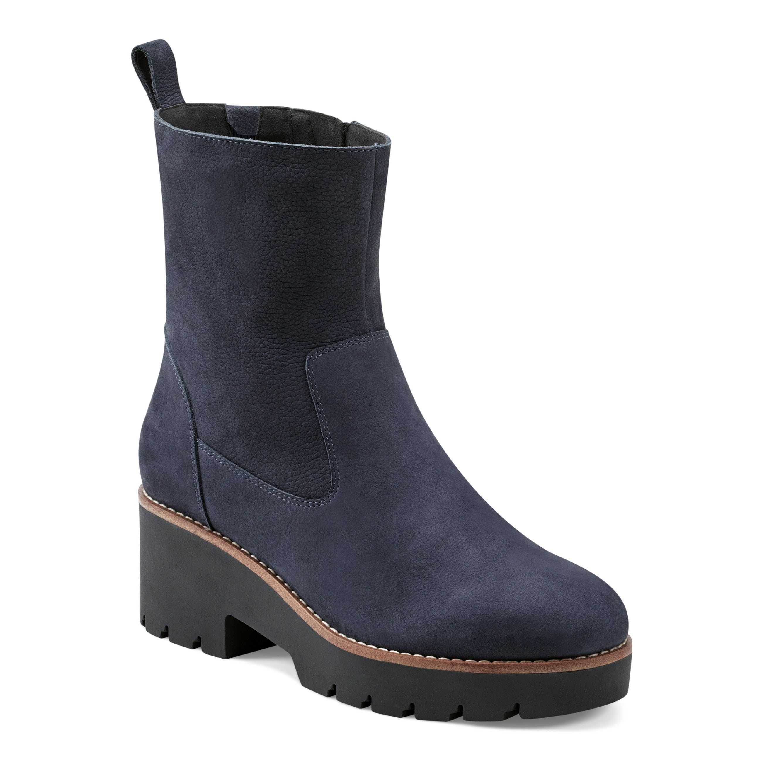 Morgan Lug Sole Casual Booties