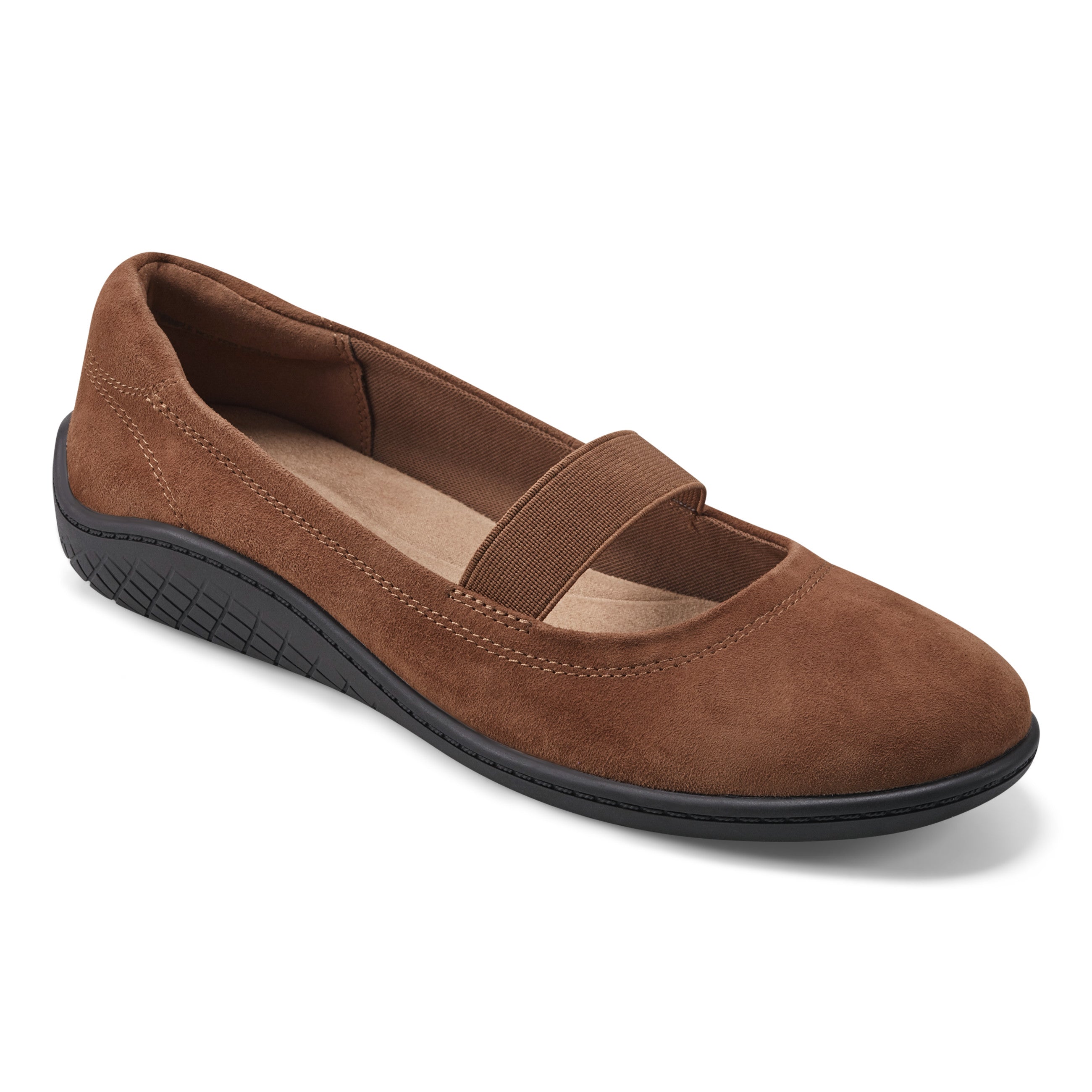 Golden Mary Jane Casual Ballet Flats